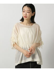 【SALE／55%OFF】2WAYドロストスリーブブラウス LAKOLE ラコレ トップス シャツ・ブラウス イエロー ホワイト グレー【RBA_E】[Rakuten Fashion]