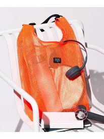 メッシュマーケットバッグ LAKOLE ラコレ バッグ トートバッグ オレンジ ブラック ホワイト グレー イエロー[Rakuten Fashion]