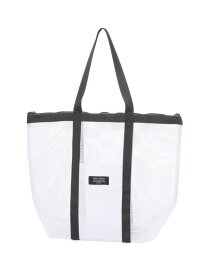 メッシュBIGトートバッグ LAKOLE ラコレ バッグ トートバッグ オレンジ グレー ブラック イエロー ホワイト【先行予約】*[Rakuten Fashion]