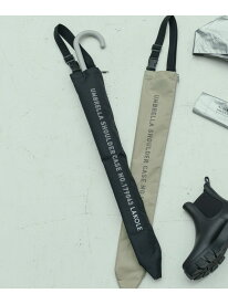 長傘ショルダーケース LAKOLE ラコレ ファッション雑貨 傘・長傘 ブラック グレー[Rakuten Fashion]