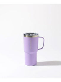 【保冷・保温】フタ&ハンドル付きタンブラー LAKOLE ラコレ 食器・調理器具・キッチン用品 グラス・マグカップ・タンブラー グリーン イエロー オレンジ ピンク パープル[Rakuten Fashion]
