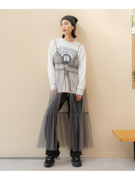 楽天市場】【SALE／20%OFF】チュールキャミワンピース LAKOLE ラコレ 
