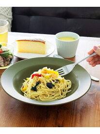 【美濃焼き】マットリムカレーパスタプレート LAKOLE ラコレ 食器・調理器具・キッチン用品 食器・皿 ブラック グレー ピンク ブルー イエロー ホワイト グリーン[Rakuten Fashion]