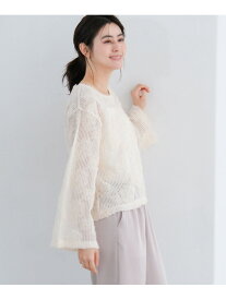 【SALE／30%OFF】ニュアンスレースプルオーバー LAKOLE ラコレ トップス シャツ・ブラウス ホワイト ベージュ ブラック【RBA_E】[Rakuten Fashion]