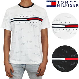 トミーヒルフィガー Tommy Hilfiger メンズ クルーネック Tシャツ ロゴ フラッグ 半袖 アメカジ ファッション トップス