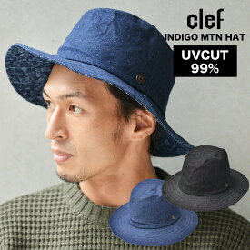 clef クレ INDIGO MTN HAT インディゴ マウンテン ハット 帽子 オールシーズン