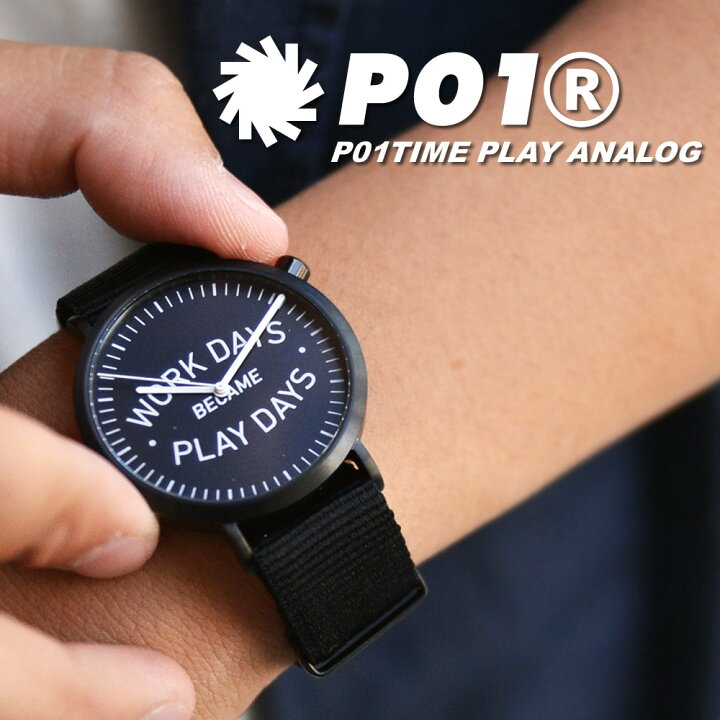 楽天市場 Play Design プレイデザイン P01time Wdbpd Analog プレイ アナログ 腕時計 時計 小物 メンズ レディース セール 在庫処分 バーゲン Nakota