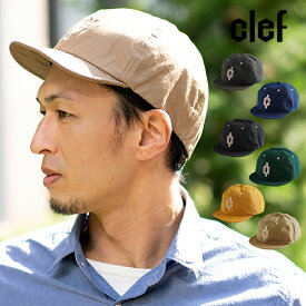 clef クレ 60/40 B.CAP ソフトバイザーキャップ 帽子 キャップ ベースボールキャップ BBキャップ メンズ レディース フェス キャンプ 軽い