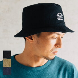 Well Tailored ウェルテイラード WASHED CANVAS BUCKET HAT ウォッシュドキャンバスバケットハット 帽子 メンズ レディース 大きいサイズ フリーサイズ 無地 シンプル