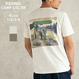 GOHEMP ゴーヘンプ FISHING CAMP S/SL TEE 半袖Tシャツ メンズ レディース アウトドア キャンプ フェス S M L XL
