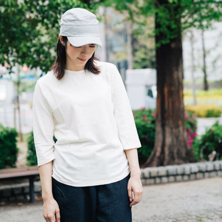 楽天市場 Gohemp ゴーヘンプ Basic Football Tee Tシャツ 7分丈 カットソー メンズ レディース トップス ウェア オーガニックコットン 麻 無地 シンプル Nakota