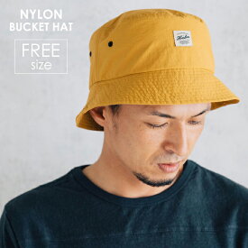 Ruben ルーベン NYLON BUCKET HAT ナイロンバケットハット 帽子 メンズ レディース アウトドア レジャー 春 夏 バケハ シンプル 大きめ 大きいサイズ 深め