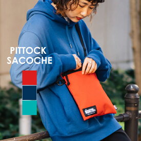 North St. ノースストリート PITTOCK SACOCHE サコッシュ ショルダーバッグ カバン メンズ レディース コーデュラ 無地 撥水 丈夫 おしゃれ かっこいい 軽量 アウトドア