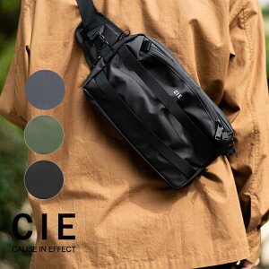 CIE �V�[ GRID3 2WAY SLING BAG �X�����O�o�b�O �V�����_�[�o�b�O �{�f�B�o�b�O �� �J�o�� �΂ߊ|�� ���|�� �����Y ���f�B�[�X �ϋv�� �y�� ���� �j�����p �f�C���[ ���n