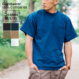 Goodwear グッドウェア RGL SHORT SLV Tee Tシャツ メンズ レディース 丈夫 よれにくい おしゃれ コットン 半袖