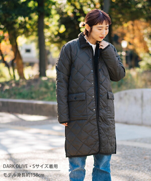 楽天市場】TAION タイオン PIPING COLLARED LONG DOWN COAT パイピング  