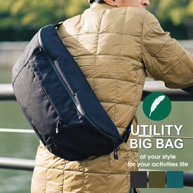 ＼30%OFF最終日！／nakota ナコタ UTILITY BIG WAIST BAG ウエストバッグ ボディバッグ ショルダーバッグ カバン 大きいサイズ 斜め掛け A4 大容量 メンズ レディース コーデュラナイロン 撥水 アウトドア