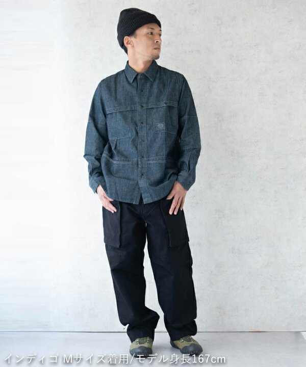 楽天市場】snow peak スノーピーク TAKIBI Light Denim Utility Shirt 