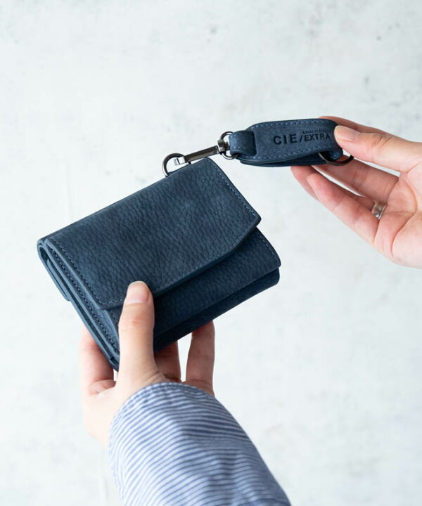 楽天市場】CIE シー FOLK COMPACT MIDDLE WALLET フォークミドル 