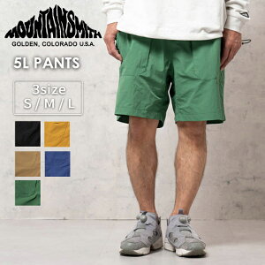 MOUNTAIN SMITH �}�E���e���X�~�X 5L PANTS �Z�p�� �����Y ���f�B�[�X �{�g���X �傫���T�C�Y ���n �t ��