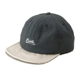 nakota ナコタ NATURAL 2TONE LOGO CAP 帽子 キャップ 大きいサイズ 大きめ メンズ レディース 軽量 ツバ短 リネン コットン おしゃれ かわいい