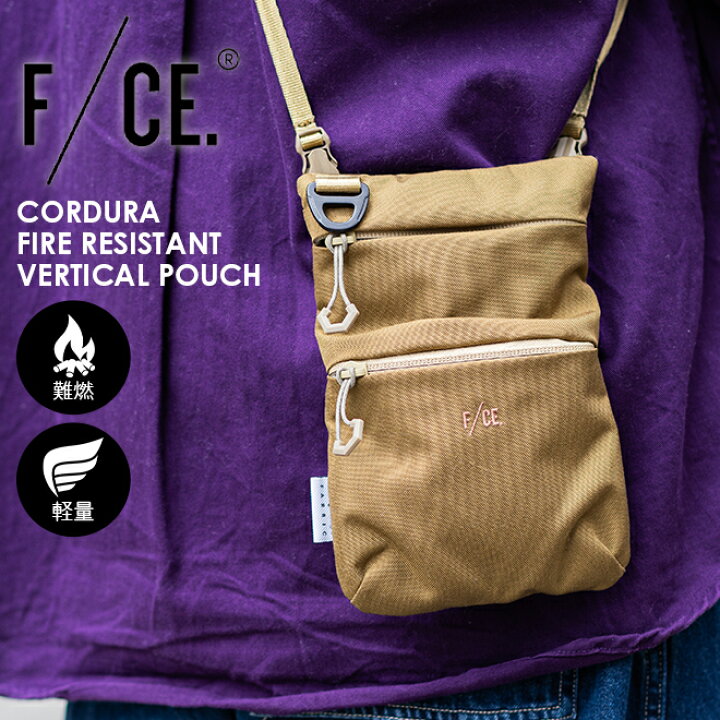楽天市場】F/CE エフシーイー CORDURA FIRE RESISTANT VERTICAL POUCH 