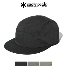 snow peak スノーピーク FR Stretch Cap ストレッチ キャップ ジェットキャップ 帽子 難燃 撥水 吸水速乾 キャンプ アウトドア メンズ レディース 大きめ 大きい 大きいサイズ
