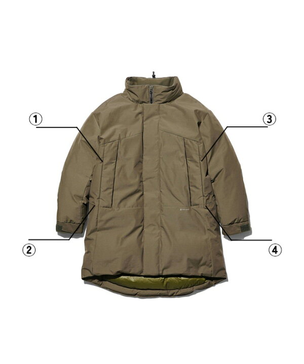 楽天市場】snow peak スノーピーク 2L Down Coat ダウンコート  