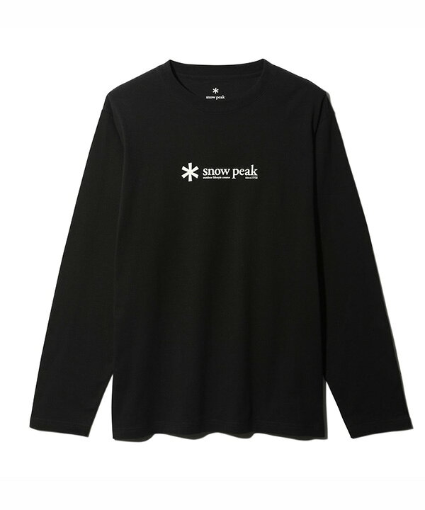 楽天市場】now peak スノーピーク Soft Cotton Logo Long Sleeve TEE 