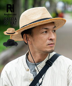 �y�N�[�|����10%OFF�zReq Hatter RAFFIA SC HAT