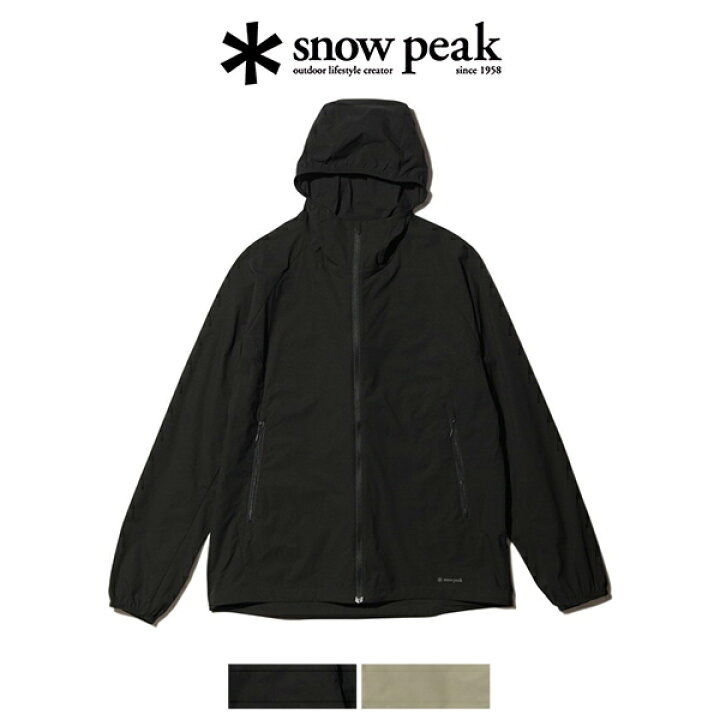 楽天市場】snow peak スノーピーク Stretch Packable Jacket アパレル 