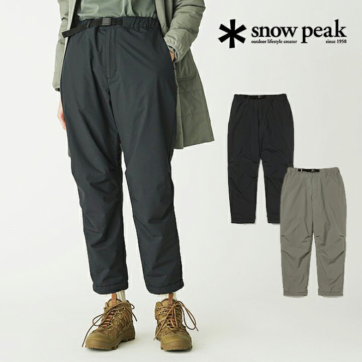 楽天市場】snow peak スノーピーク 2L Octa Pants ロングパンツ 