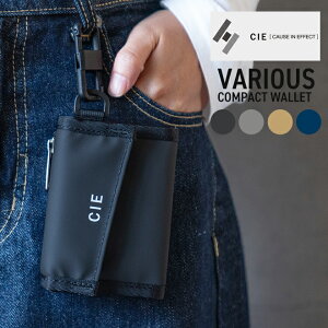 cie �V�[ VARIOUS COMPACT WALLET �o���A�X �R���p�N�g �E�H���b�g �����Y ���f�B�[�X ���z �h�� ��v �u�����h �l�C �~�j�E�H���b�g �J���r�i �A�E�g�h�A �t�F�X ���K���� �v���[���g �M�t�g