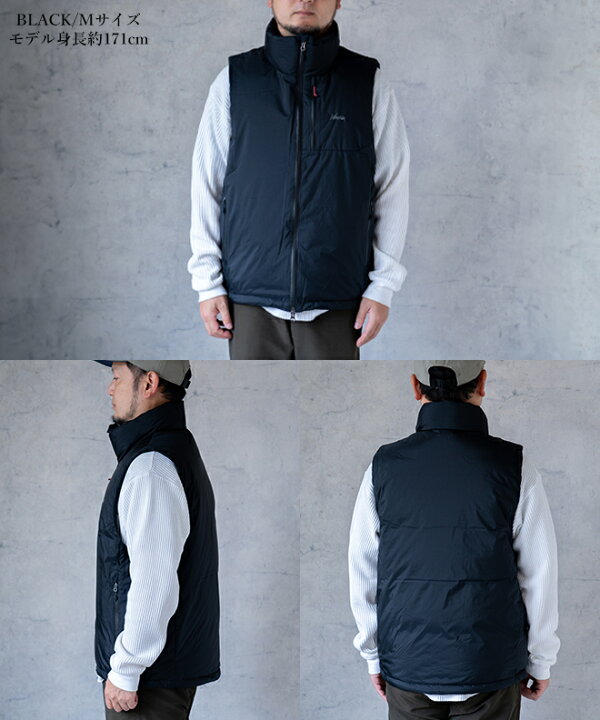 楽天市場】NANGA ナンガ AURORA TEX STAND COLLAR DOWN VEST オーロラ 