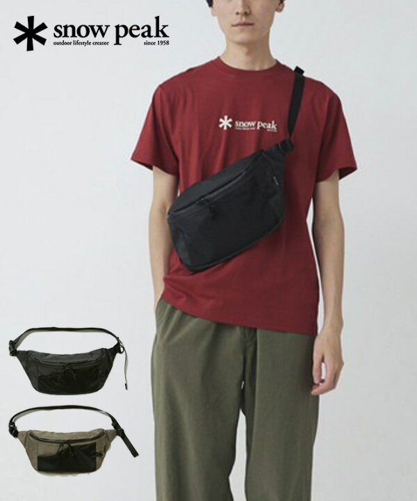 楽天市場】snowpeak スノーピーク ECOPAK Waist Bag エコパック 
