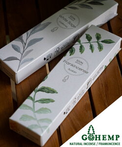 GOHEMP ゴーヘンプ NATURAL INCENSE / FRANKINCENCE フランキンセンス インセンス 線香 お香 シトラス リラックス リラクゼーション 日本製 プレゼント