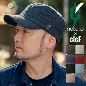 nakota ナコタ × clef クレ エクストラパイル リブ ワークキャップ 帽子 キャップ メンズ レディース