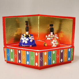 【送料無料】お雛様ひし箱ひな祭り 雛祭り 雛人形 お雛さま 雛飾り 桃の節句 小さい かわいい ひな人形 日本製 小物入れ