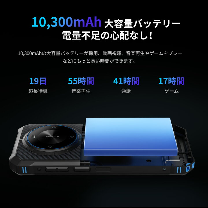 楽天市場】【限定P5倍&クーポンで16,980円】FOSSiBOT F105 simフリー 