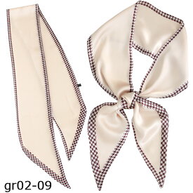 スカーフ 12.5×128cm 細長い ボウタイ スカーフ 大判 メンズ ストール シルク タッチ スカーフ ヘアアレンジ リボン 帯揚げ 春 夏 誕生日 プレゼント ギフト 秋冬 スカーフ メンズ ストール 専門 lala d2 ラッピング不可