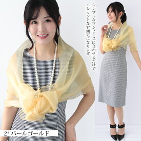 ストール ショール 結婚式 羽織 パーティーショール レディース オーガンジー パール シンプル パーティー メンズ ストール 春 夏 秋 お呼ばれ 結婚式 披露宴 二次会 ステージ 衣装 コーラス 合唱 羽織物 ラッピング不可 ceremony クリスマス
