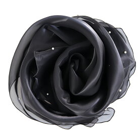 ストール ショール 結婚式 羽織 パーティーショール レディース オーガンジー パール シンプル パーティー メンズ ストール 春 夏 秋 お呼ばれ 結婚式 披露宴 二次会 ステージ 衣装 コーラス 合唱 羽織物 ラッピング不可 ceremony クリスマス