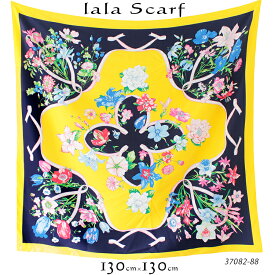 スカーフ レディース 大判 130cm シルクタッチ プリント ストール 春 夏 秋 冬 通年 首元 日焼け防止 ショール かわいい 上品 ギフト プレゼント 花柄 馬 馬車 柄 チェック柄 d2 ラッピング不可 scarf