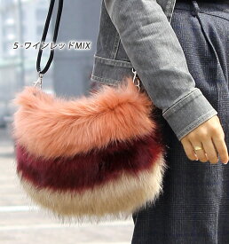 ファー バッグ レディース メンズ クラッチバッグ 斜めがけ 秋 冬 ショルダーバッグ 全9色 軽い h1 プレゼント ギフト 花見 クリスマス『ラッピング不可』 敬老の日