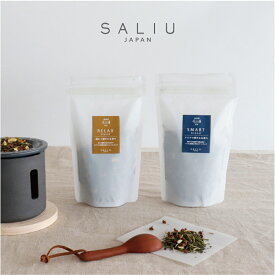 【SALIU】茶香炉専用 茶葉　ハーブブレンド茶葉 100g　茶の香　さのか 美濃白川茶　ロロ　日本製　SMART RELAX