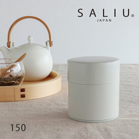 【SALIU】茶缶　150　 保存容器　370ml キャニスター 　江東堂高橋製作所　ブリキ
