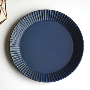 �y��R�q-SAKUZAN-�zDAYS Sara Stripe Plate L ��27cm�@�X�g���C�v�v���[�gL�@�f�B�i�[�v���[�g�@ ���{�� �@����@���Z��