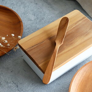 yTEAK WOODzo^[iCt Butter Knife 14.8cm `[N ؐ