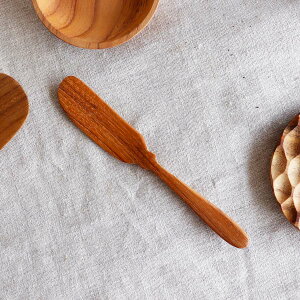 yTEAK WOODzo^[iCt Butter Knife 14.2cm `[N ؐ