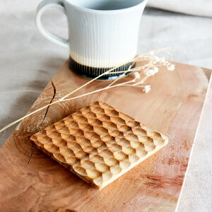 yTEAK WOODzXNGAR[X^[@square Coaster@8.5cm ×8.5cm@`[N@ؐ